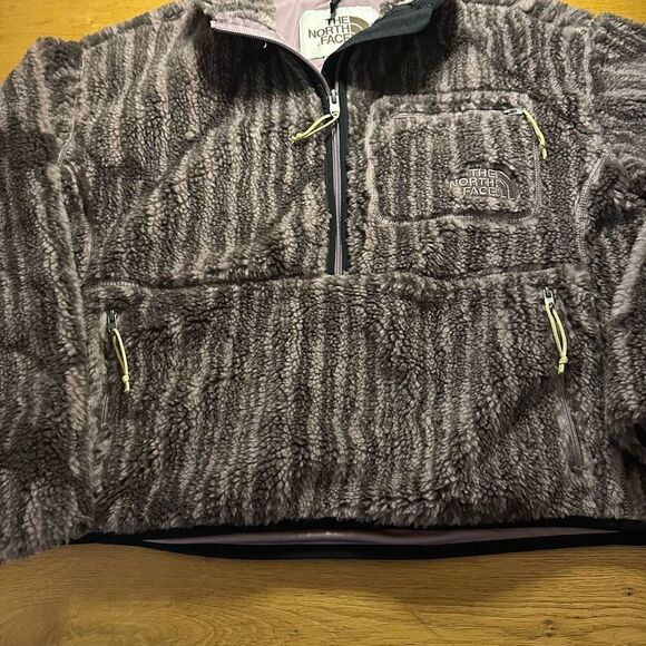 Women's The North Face Jacquard Extreme Pile 1/2 Zip Jacket small - Picture 3 of 14